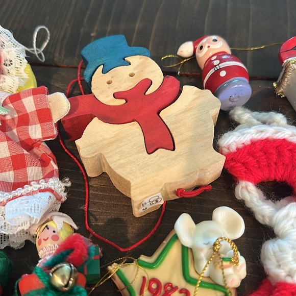 Vintage Christmas ornaments assorted Kurt Adler hallmark dept 56 - Picture 5 of 5